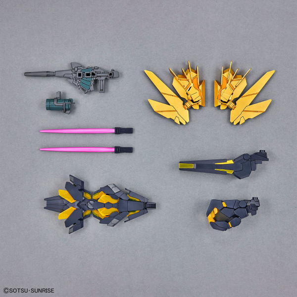 SD Gundam Cross Silhouette Unicorn Gundam 02 Banshee (Destroy Mode) & Banshee Norn Parts Set For Discount