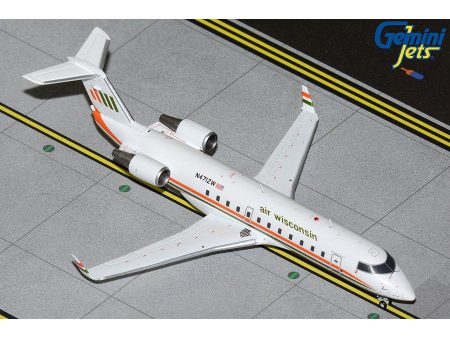 1 200 Air Wisconsin Bombardier CRJ-200LR  Retro  Online Hot Sale