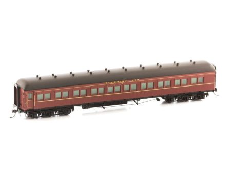 HO MAL 916 12 Wheeler Sleeper Car - Indian Red Cheap