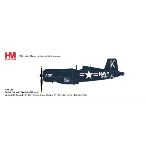 1 48 F4U4 Corsair Medal of Honor White 205 VF32 Online now