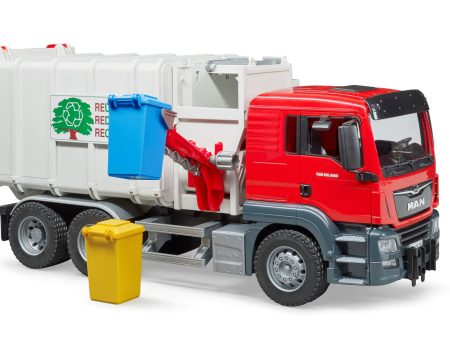 1 16 Man TGS Side Loading Garbage Truck Discount