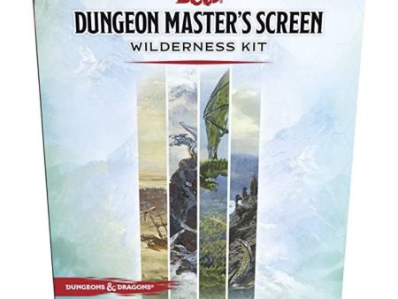 D&D Dungeon Masters Screen  Wilderness Kit For Cheap