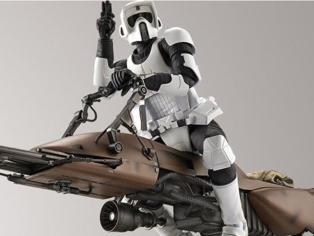 Star Wars 1 12 Scout Trooper & Speeder Bike For Discount