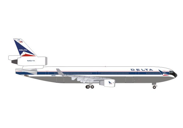 1 500 Delta Air Lines McDonnell Douglas MD-11 on Sale