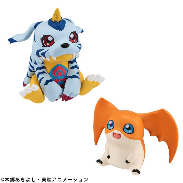 Lookup Digimon Adventure Gabumon & Patamon Set [with Gift] Fashion