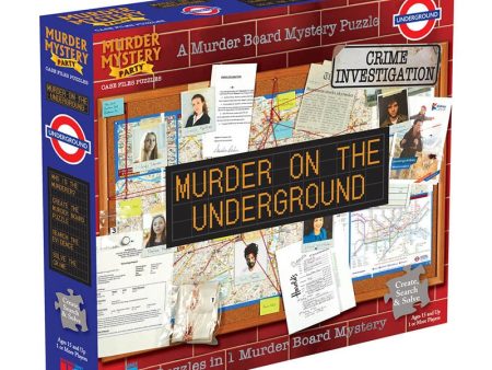 Murder Mystery Party - Murder on the Underground on Sale