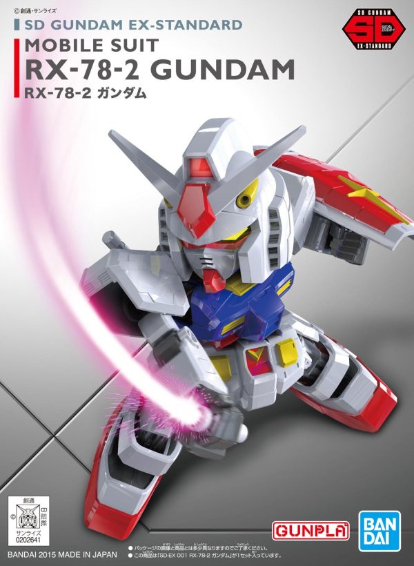 SD Gundam EX-Standard RX-78-2 Gundam For Sale