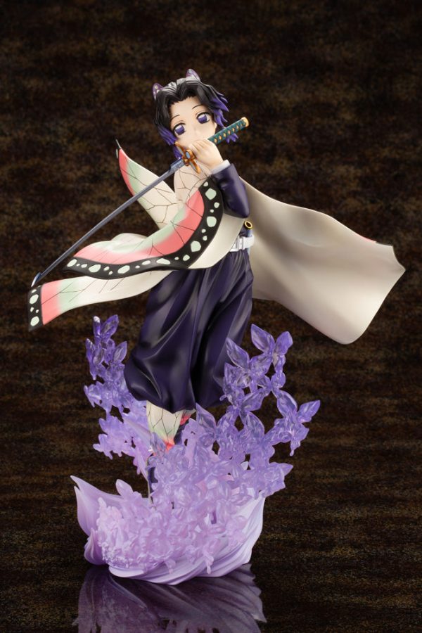 1 8 DEMON SLAYER: KIMETSU NO YAIBA ARTFX J SHINOBU KOCHO ANI STATUE For Sale