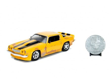 1 24 1977 Chevy Camaro Transformers with Collectible Coin For Cheap