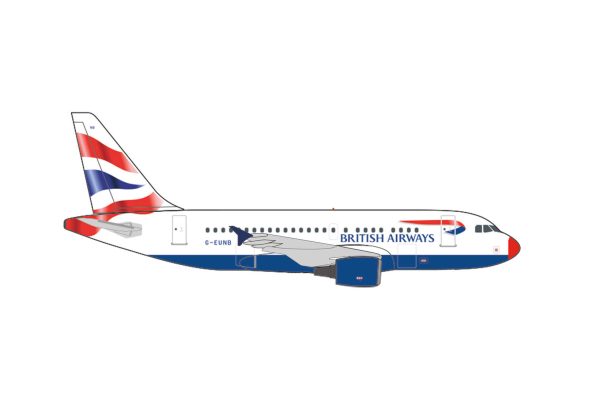 1 500 British Airways Airbus A318 Flying Start GEUNB Hot on Sale